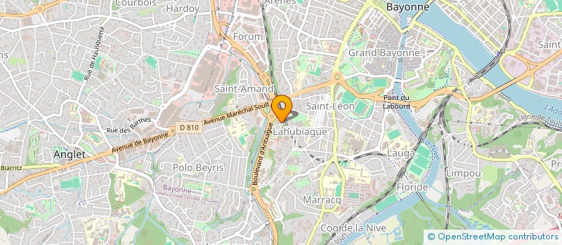 localisation de l'entreprise IPCIT à BAYONNE