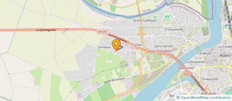 localisation de l'entreprise IPCM13  ARLES