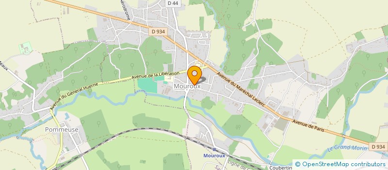 localisation de l'entreprise IPCOA  MOUROUX