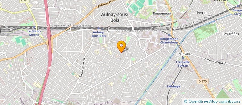 localisation de l'entreprise IPDENTA à AULNAY-SOUS-BOIS