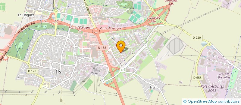 localisation de l'entreprise IPE à LE VESINET