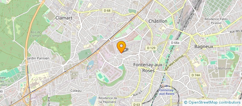 localisation de l'entreprise IPE à FONTENAY-AUX-ROSES