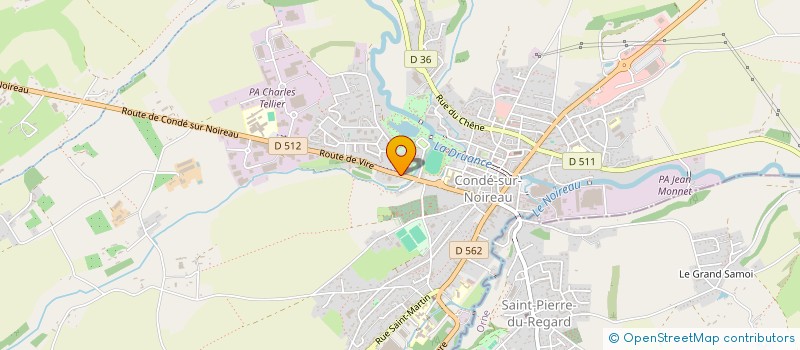 localisation de l'entreprise IPE APPLICATIONS à CONDE-EN-NORMANDIE