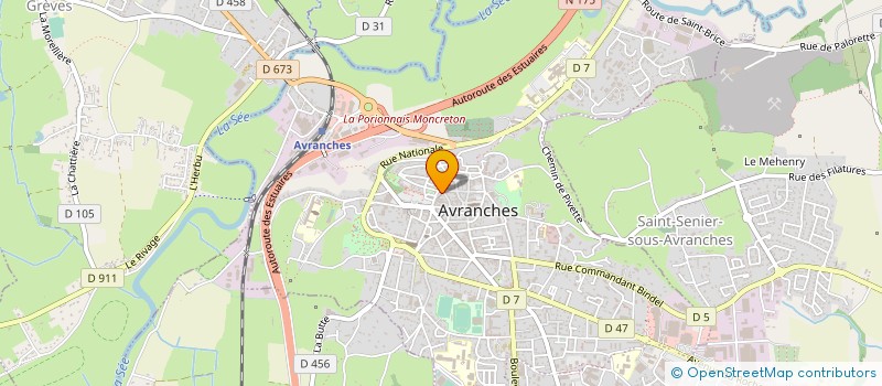 localisation de l'entreprise IPE INGENIERIE  AVRANCHES