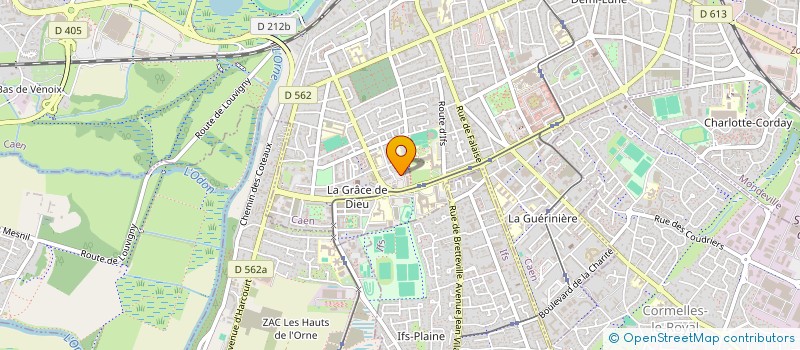localisation de l'entreprise IPE OUEST à CAEN