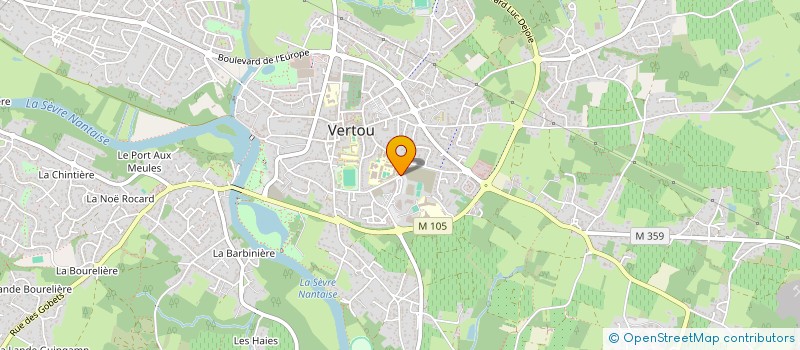 localisation de l'entreprise IPE RENOVATION à VERTOU