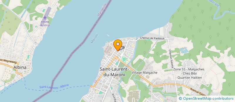 localisation de l'entreprise IPE ROYALE à SAINT-LAURENT-DU-MARONI