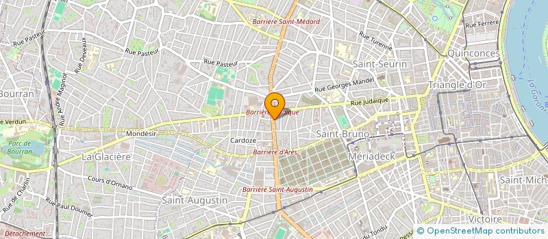 localisation de l'entreprise IPE3  BORDEAUX