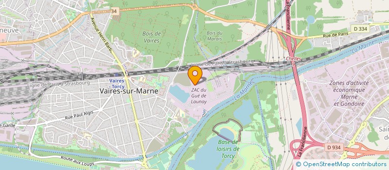 localisation de l'entreprise IPEB  VAIRES-SUR-MARNE