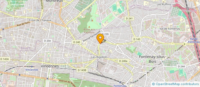 localisation de l'entreprise IPEC SARL à FONTENAY-SOUS-BOIS