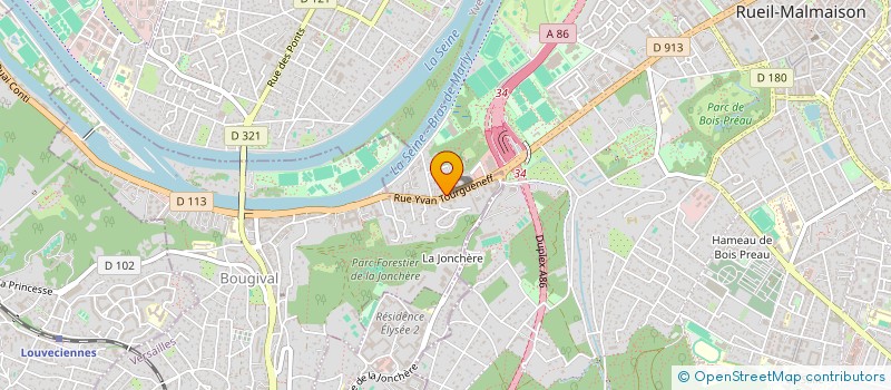 localisation de l'entreprise IPEDEX DEVELOPPEMENT à RUEIL-MALMAISON