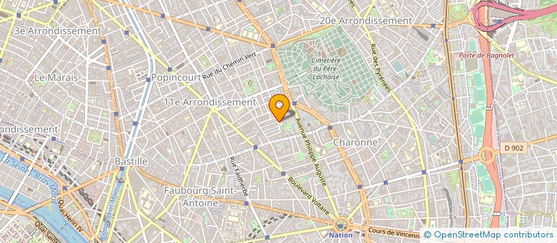 localisation de l'entreprise IPEK  PARIS