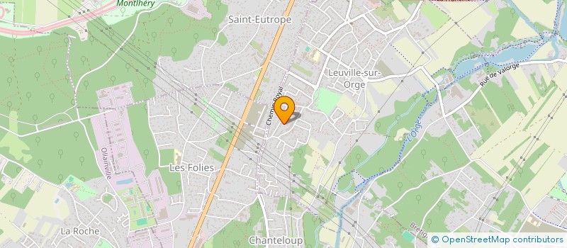 localisation de l'entreprise IPEK  LEUVILLE-SUR-ORGE