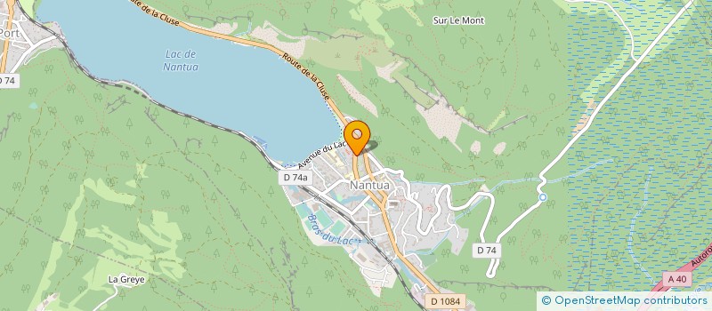 localisation de l'entreprise IPEK FR NANTUA  NANTUA