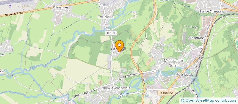 localisation de l'entreprise IPEK RAVALEMENT  CHILLY-LE-VIGNOBLE