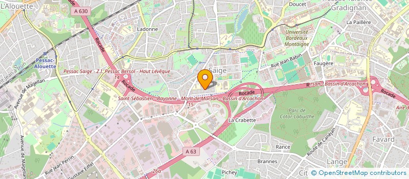 localisation de l'entreprise IPELEC RENOVATION  PESSAC