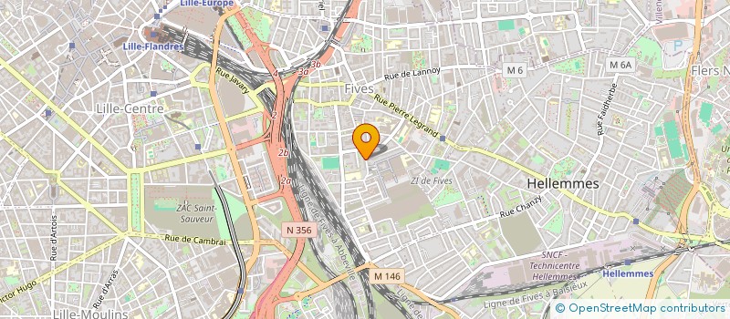 localisation de l'entreprise IPEM TECH  LILLE