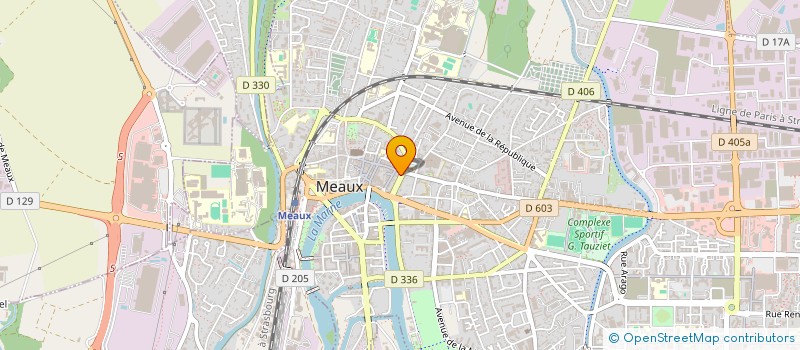 localisation de l'entreprise IPERUS à MEAUX