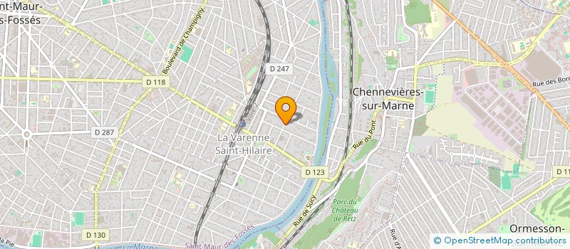 localisation de l'entreprise IPEX à SAINT-MAUR-DES-FOSSES