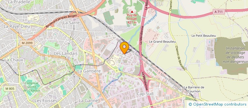 localisation de l'entreprise IPEXIT à CLERMONT-FERRAND