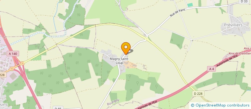 localisation de l'entreprise IPF  BOUTIGNY