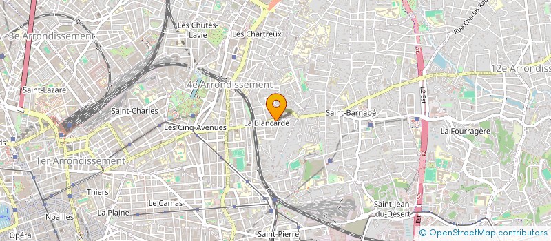 localisation de l'entreprise IPF CONCEPT  MARSEILLE
