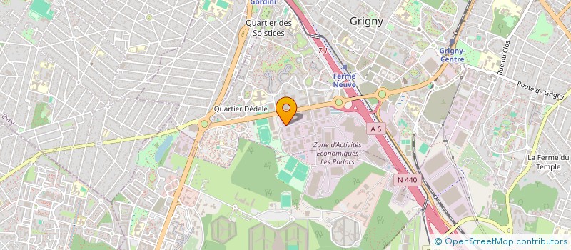 localisation de l'entreprise IPFORS à ANTONY
