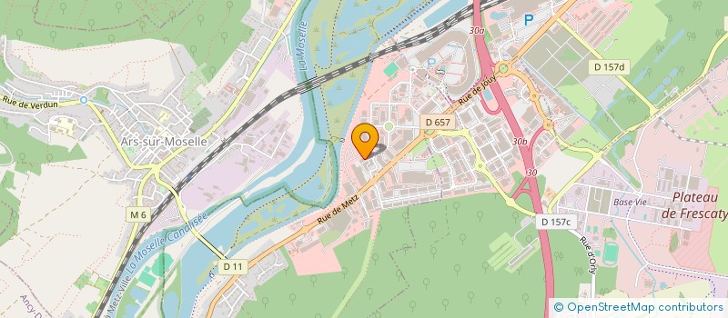 localisation de l'entreprise IPFR  JOUY-AUX-ARCHES