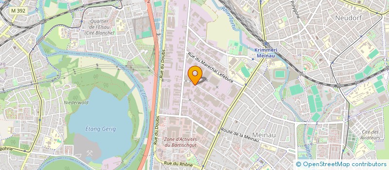 localisation de l'entreprise IPG IMMOBILIERE PATRIMOINE ET GESTION  STRASBOURG