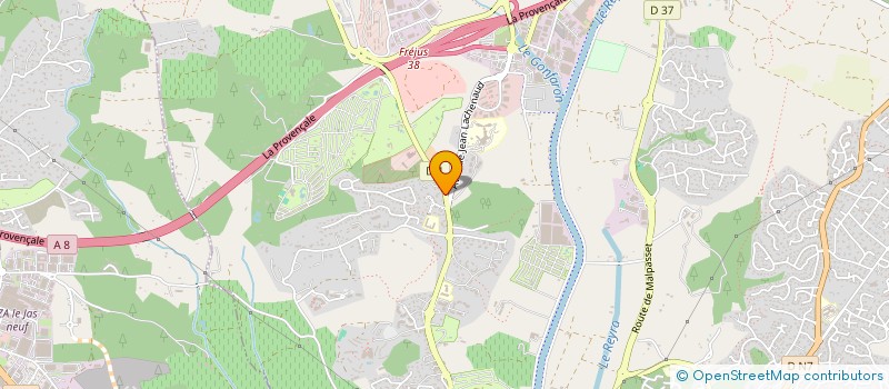 localisation de l'entreprise IPG SECURITE PRIVEE à FREJUS