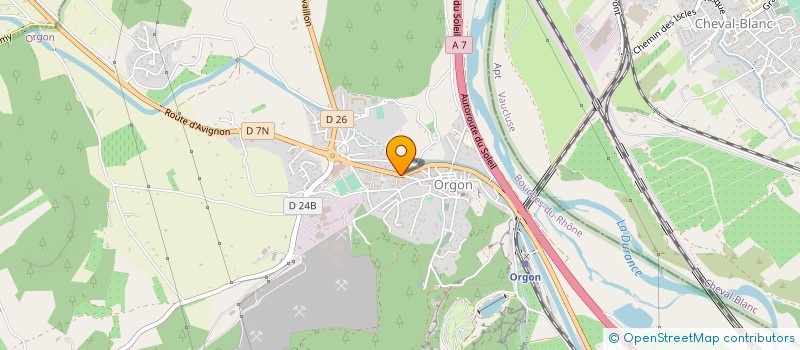 localisation de l'entreprise IPH à ORGON