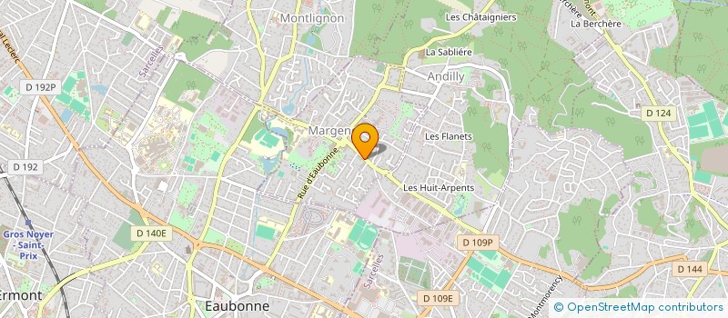 localisation de l'entreprise IPH  MARGENCY