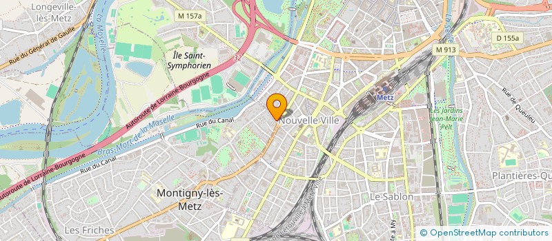 localisation de l'entreprise IPHIGENIE à MONTIGNY-LES-METZ