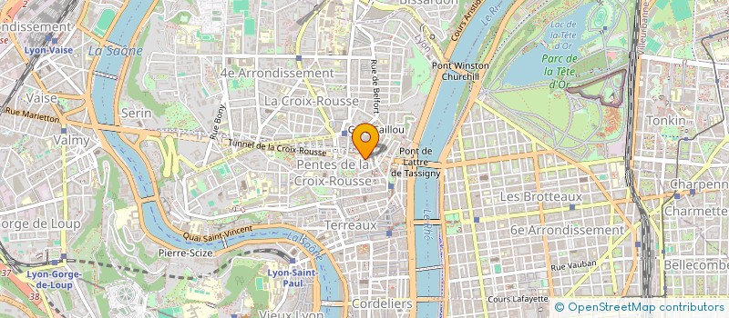 localisation de l'entreprise IPHIGENIE à LYON