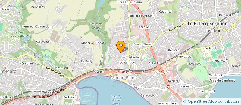 localisation de l'entreprise IPIDV - CLAIR OBSCUR (INITIATIVES POUR L'INCLUSION DES DEFICIENTS VISUELS) à LE RELECQ-KERHUON