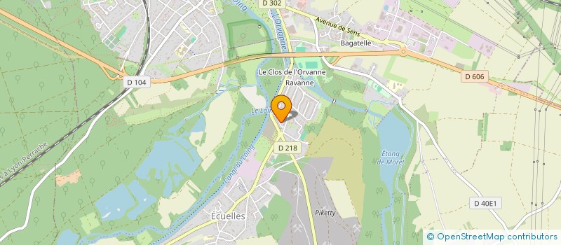 localisation de l'entreprise IPISONORME à MORET-LOING-ET-ORVANNE