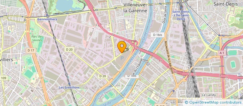 localisation de l'entreprise IPKCO SERVICE à VILLENEUVE-LA-GARENNE
