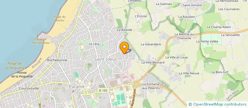 localisation de l'entreprise IPKISS à SAINT-MALO