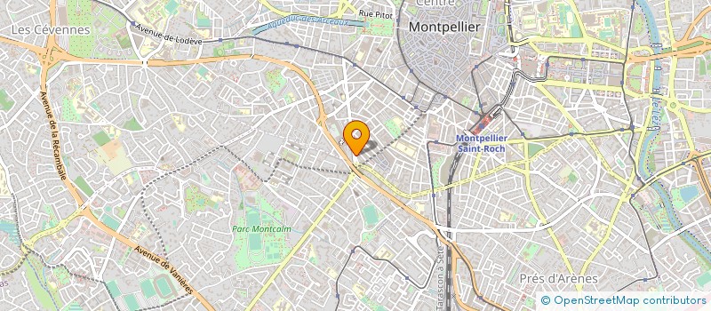 localisation de l'entreprise IPL ELECTRON à MONTPELLIER