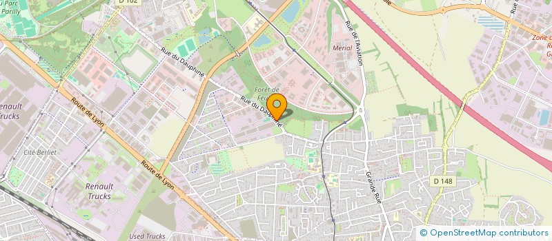 localisation de l'entreprise IPLAY  SAINT-PRIEST