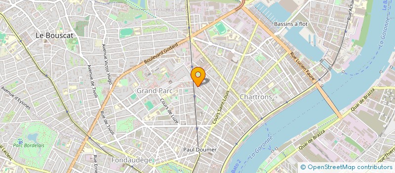 localisation de l'entreprise IPLIFA  BORDEAUX