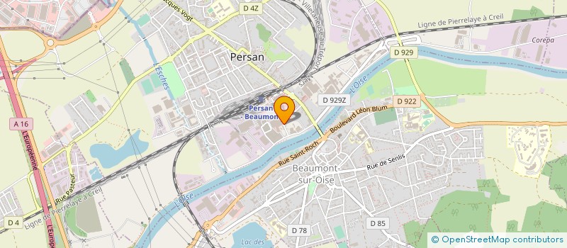 localisation de l'entreprise IPM  PERSAN