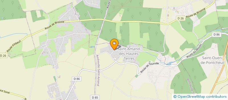 localisation de l'entreprise IPM à AMFREVILLE-SAINT-AMAND