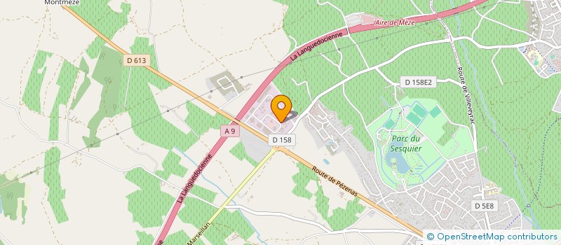 localisation de l'entreprise IPM à MEZE