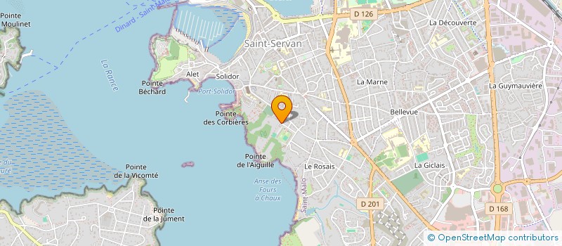 localisation de l'entreprise IPM, IMPACTPULSEMANAGEMENT à SAINT-MALO