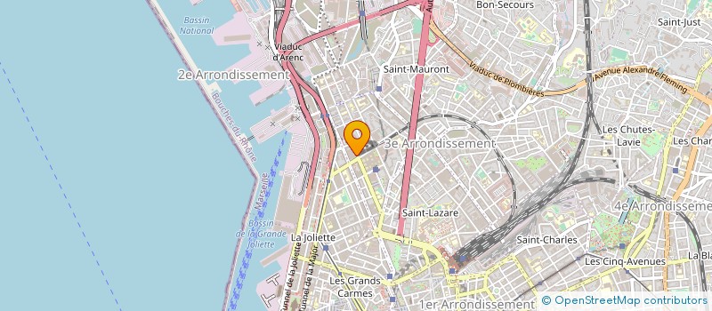 localisation de l'entreprise IPM SOLUTIONS à MARSEILLE