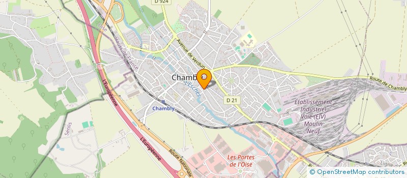 localisation de l'entreprise IPMD à CHAMBLY