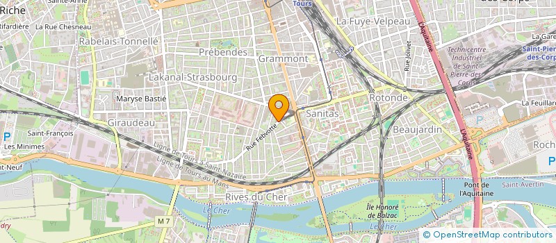 localisation de l'entreprise IPMS ACADEMY  TOURS