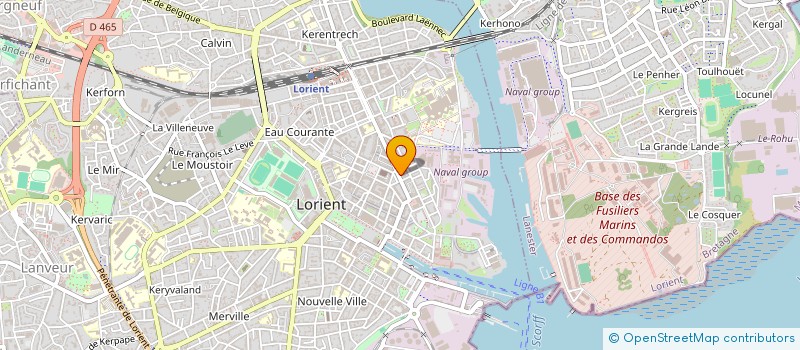 localisation de l'entreprise IPN-B à LORIENT