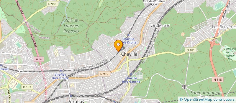 localisation de l'entreprise IPN & CO à CHAVILLE